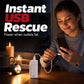 🔋 Tragbares Notfall-Handyladegerät mit AA-Batteriebetrieb und LED-Taschenlampe