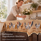 🎉 2026 SALE 50% RABATT! 🐓 Tischdecke mit Vintage-Bauernhaus-Hühnermuster – HD-Drucke bleiben farbintensiv, muschelförmige Kanten sorgen für zusätzlichen Charme! ✨