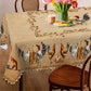 🎉 2026 SALE 50% RABATT! 🐓 Tischdecke mit Vintage-Bauernhaus-Hühnermuster – HD-Drucke bleiben farbintensiv, muschelförmige Kanten sorgen für zusätzlichen Charme! ✨