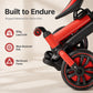 💥 50% Rabatt! 🚲 3-in-1-Kinderdreirad – Kinderwagen, Dreirad & Laufrad. Leicht (2,8 kg) & faltbar. Hochfester Kohlenstoffstahl, EVA-Räder. Für 2–6 Jahre, max. 90 kg. Rot/Blau/Rosa/Gelb 🛡️