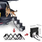 🐕 50% RABATT! 🚗 Tragbare faltbare Hunde-Autotreppe – Rutschfest, robust & kompakt – Perfekt für kleine & ältere Hunde unterwegs ✨