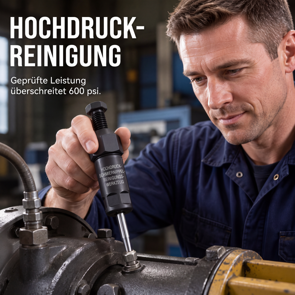 🔧 JETZT 50 % RABATT! 🚗 Schmiernippel-Entstopfer – Verstopfte Gelenke in Sekunden frei – Spart Schmierfett, spart Zeit 🔩