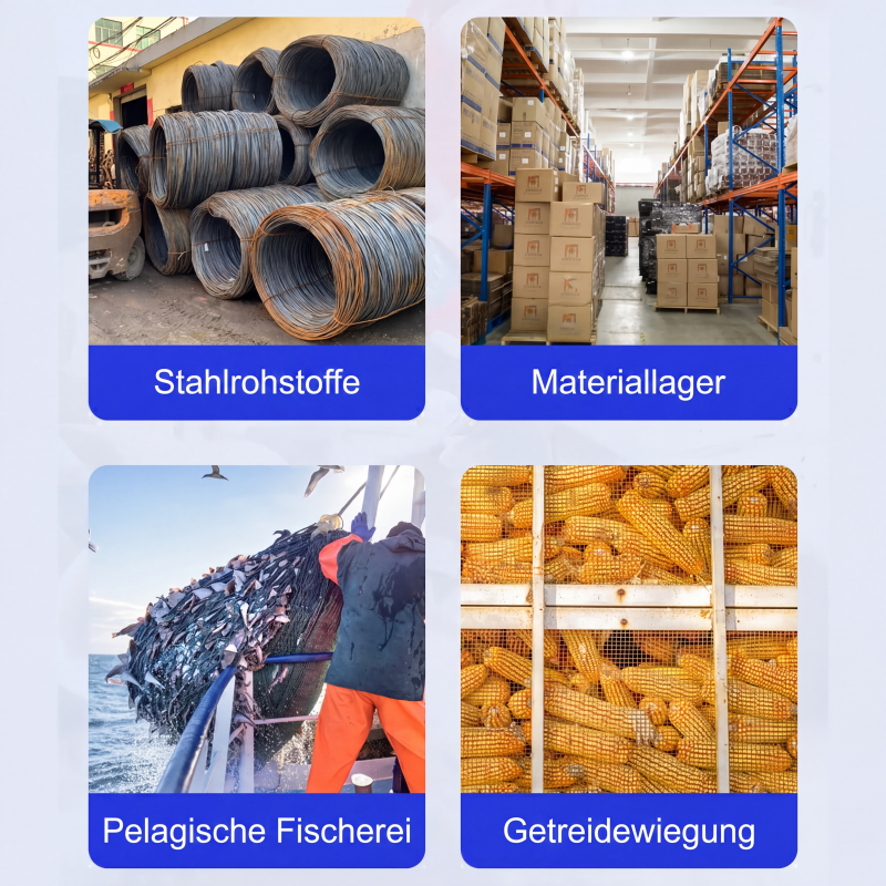 Digitale Hängewaage mit 500 kg Tragkraft