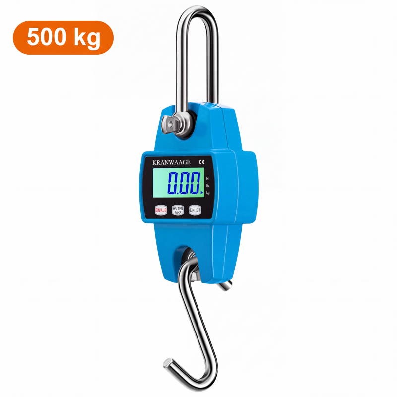 Digitale Hängewaage mit 500 kg Tragkraft