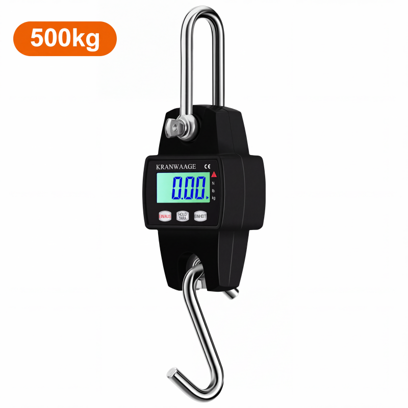 Digitale Hängewaage mit 500 kg Tragkraft