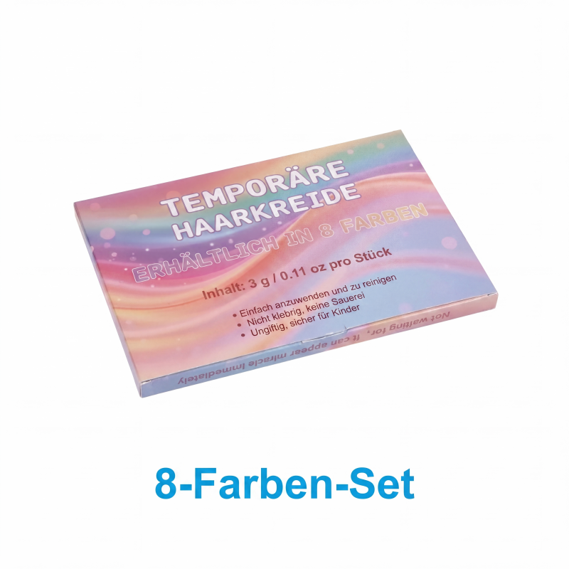 Temporäres Haarkreide-Set für Mädchen