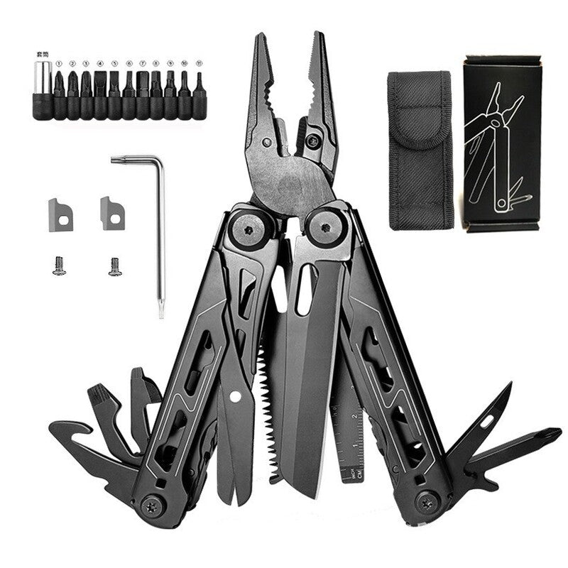 🔧 Tragbare klappbare Multifunktionszange mit Tasche