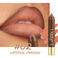 💄 KAUFE 1, ERHALTE 1 GRATIS! ✨ Matt Lippenstift-Stift für Damen – Langanhaltend, abriebfest & intensiv – Perfekt für Alltag & Party 💋