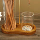 🥳2026 HEISSER VERKAUF🥳💞50% RABATT!✨ 💝2-in-1 Räucherstäbchen- & Kerzenhalter Natürliche Holzbasis Aromatherapie-Diffusor