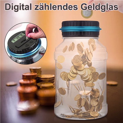 💰✨50 % RABATT! 🏦 Digitale Spardose mit automatischer Münzzählung – Verfolgt Ersparnisse, legt Sparziele fest und macht das Sparen für Kinder und Erwachsene zum Spaß.✨