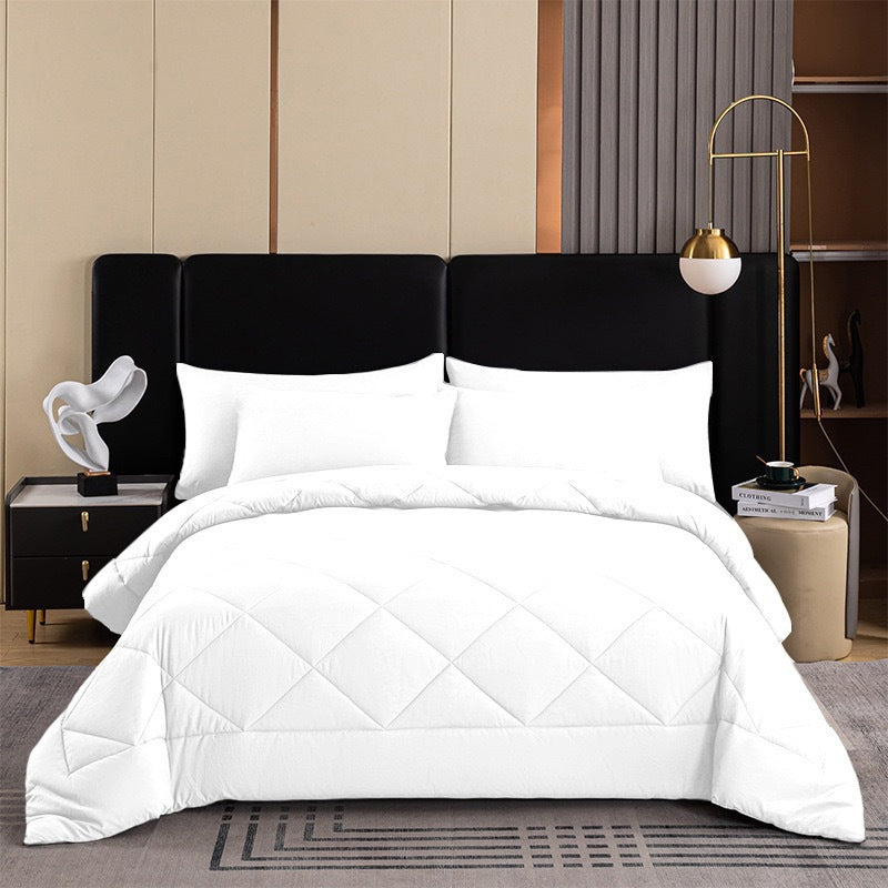 ⏰🛏️3-teiliges Steppbett-Set aus gebürsteter Mikrofaser