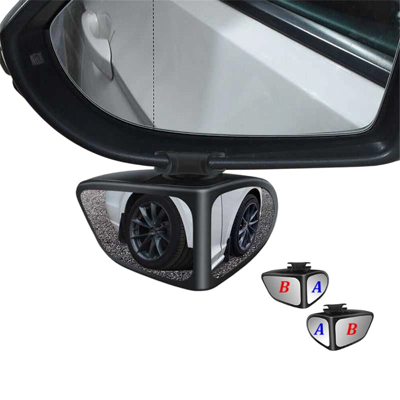 🚗 50% RABATT! 🛡️ Weitwinkelspiegel – Doppellinsen & 360°‑verstellbar ✨
