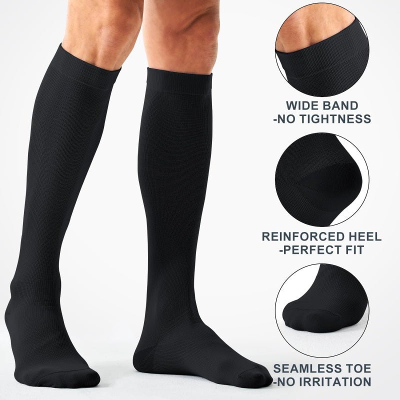 🏃‍♀️🏃 Elastische Kompressionssocken für Damen & Herren – Knielange Sportsocken für Fitness, Laufen und Outdoor