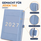 🍃🏆 Sonderpreis am letzten Tag: 9,98 £ ! 📅A5 2027 Tagebuch-Notizbuch mit einer Seite pro Tag ✨