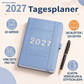 🍃🏆 Sonderpreis am letzten Tag: 9,98 £ ! 📅A5 2027 Tagebuch-Notizbuch mit einer Seite pro Tag ✨