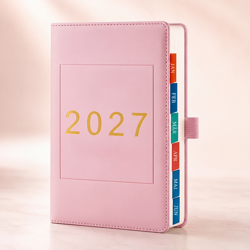 🍃🏆 Sonderpreis am letzten Tag: 9,98 £ ! 📅A5 2027 Tagebuch-Notizbuch mit einer Seite pro Tag ✨