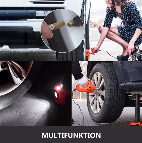 🚗Unentbehrliche Werkzeuge für die Autoreparatur🛠️ - 12V elektrisch‑hydraulisches Wagenheber‑Reparaturset für Pkw