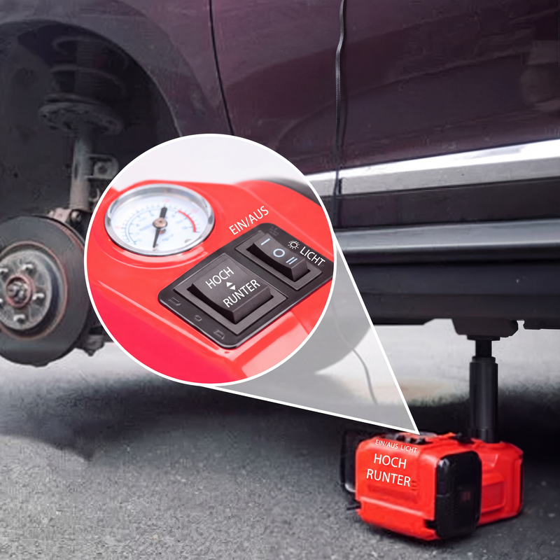 🚗Unentbehrliche Werkzeuge für die Autoreparatur🛠️ - 12V elektrisch‑hydraulisches Wagenheber‑Reparaturset für Pkw