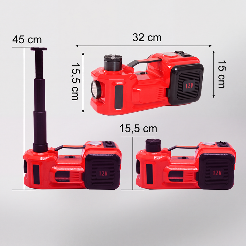 🚗Unentbehrliche Werkzeuge für die Autoreparatur🛠️ - 12V elektrisch‑hydraulisches Wagenheber‑Reparaturset für Pkw