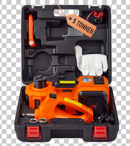 🚗Unentbehrliche Werkzeuge für die Autoreparatur🛠️ - 12V elektrisch‑hydraulisches Wagenheber‑Reparaturset für Pkw