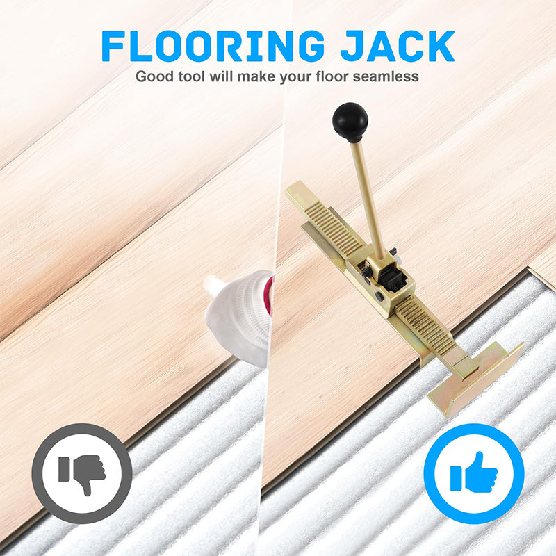 🔥 50 % Rabatt! 🔧 Profi-Dielenheber mit Ratschenmechanismus – Montagehilfe für Laminat, Parkett & Holzböden