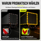 🚨 50 % Rabatt ! Reflektierendes Pfeilband Selbstklebend – Maximale Sicherheit bei Nacht! 🚚 3x stärkere Reflexion, wetterfest & UV-beständig, bombenfeste Haftung ⚡