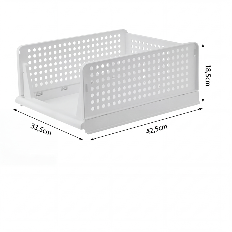 📢📢50% RABATT NU!! ⏰Stapelbarer Kleiderschrank-Organizer mit Schublade