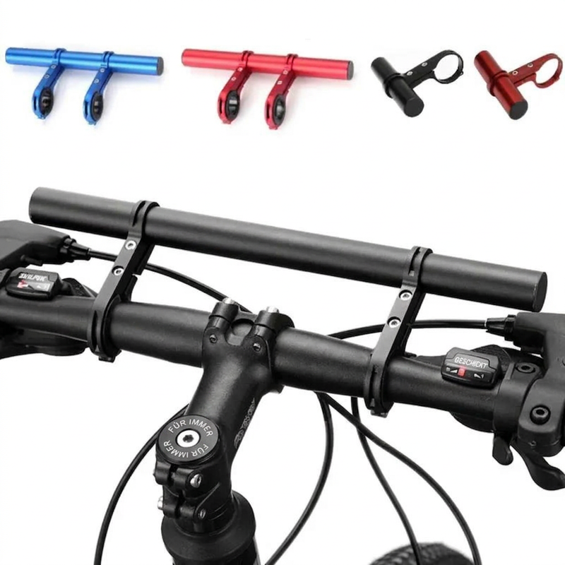 🔥⚡ 2+1 GRATIS!! 🚲Fahrrad-Lenkerverlängerung – Mehr Platz für Handy, Fahrradlicht & Zubehör