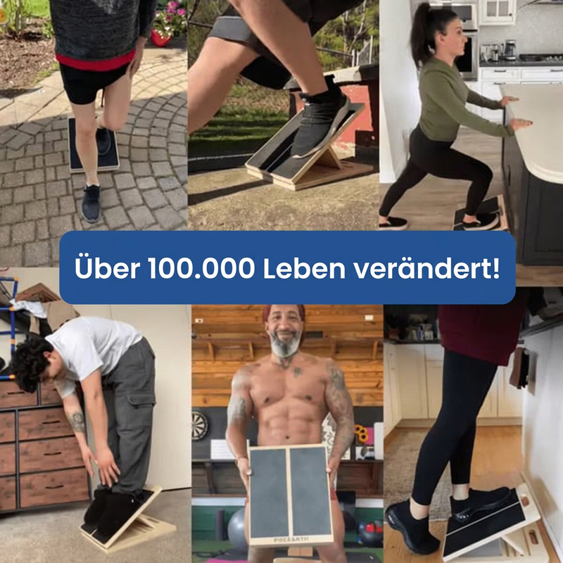 📢📢 Verstellbares Holz-Schrägbrett für Waden- und Beintrainin