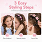 🔥 50% sparen!💖 13 süße Motive zum Kombinieren – Kinder-Haarband mit dekorativen Mini-Clips – perfekt für kleine Prinzessinnen 👑