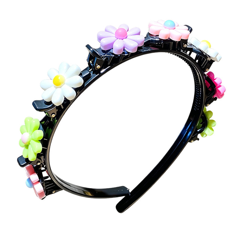 🔥 50% sparen!💖 13 süße Motive zum Kombinieren – Kinder-Haarband mit dekorativen Mini-Clips – perfekt für kleine Prinzessinnen 👑