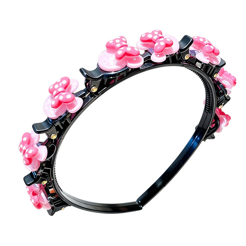 🔥 50% sparen!💖 13 süße Motive zum Kombinieren – Kinder-Haarband mit dekorativen Mini-Clips – perfekt für kleine Prinzessinnen 👑