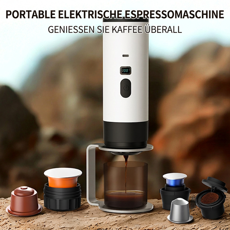🔥50 % Rabatt🔥Tragbare Espressomaschine für Reisen
