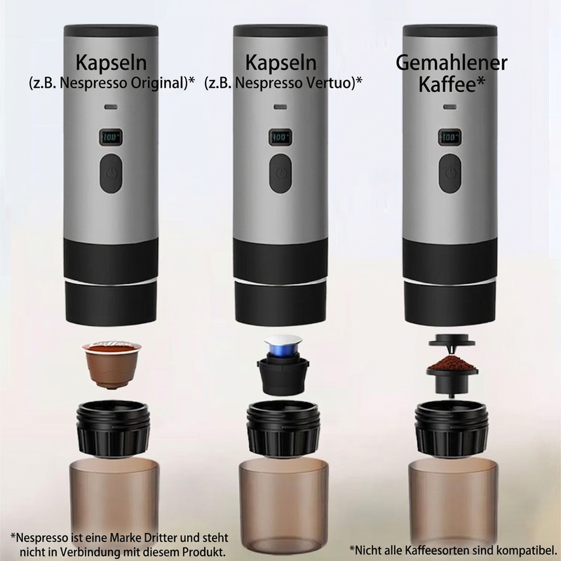 🔥50 % Rabatt🔥Tragbare Espressomaschine für Reisen