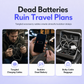 Magnetic Wireless Fast Charging Power Bank with Built-in Cable and Stand Portable