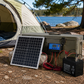 Tragbares wasserdichtes Solarpanel-Set