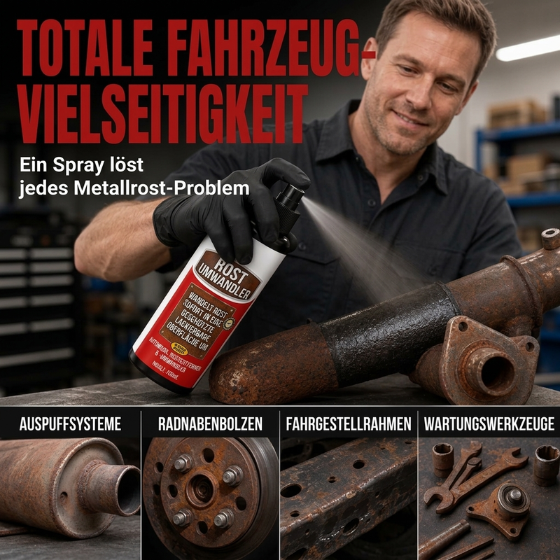 Hochleistungs-Rostumwandler-Spray für Autos