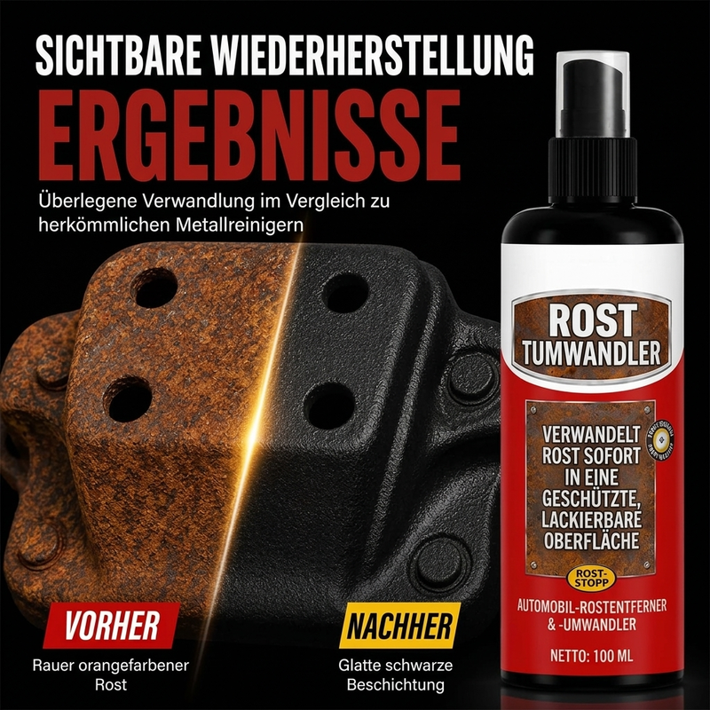 Hochleistungs-Rostumwandler-Spray für Autos