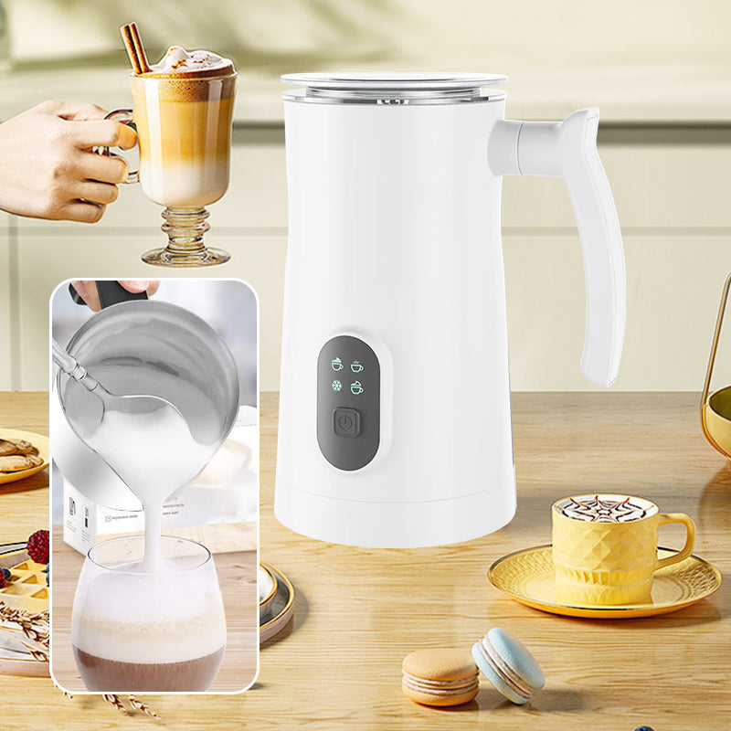 📢📢40% RABATT !!⏰4-in-1 Milchaufschäumer und Dampfgarer mit 350 ml Fassungsvermögen