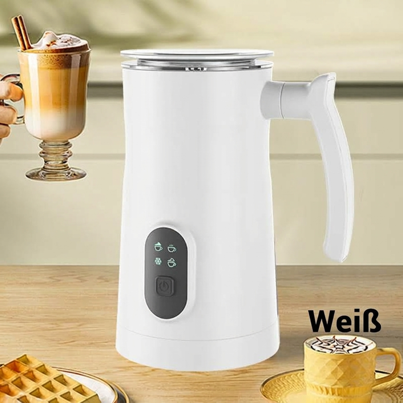 📢📢40% RABATT !!⏰4-in-1 Milchaufschäumer und Dampfgarer mit 350 ml Fassungsvermögen