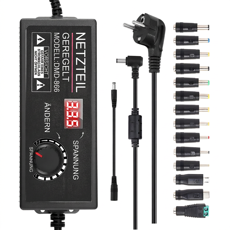 Einstellbares 3V-24V 3A Universal-AC/DC-Netzteil