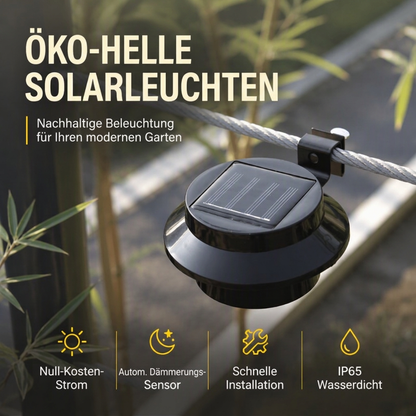 ☀️Youtube Sale 35% RABATT💡Wasserdichte solarbetriebene LED-Außenleuchten für Dachrinnen und Wände