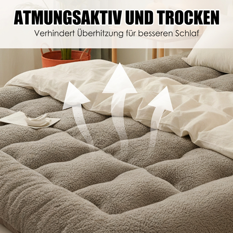 🛏️ 50% RABATT! 🔥 Japanische Tatami-Matratze – Ultraweich, atmungsaktiv & bodennah – Perfekt für erholsamen Schlaf & minimalistisches Wohnen 🌿