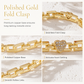 ✨50% RABATT💛Goldfarbenes Armband mit Herz-Strassdetails und geometrischer Gliederkette, schönes Schmuckstück für den Alltag💫