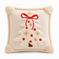 ⏳🔥ZEITLICH BEGRENZT 50% RABATT! ⏰Bestickter Weihnachtsbaum-Kissenbezug mit Schleife (45x45cm) | Dekorativer Kissenbezug für Wohnzimmer-Sofa🎄🧸