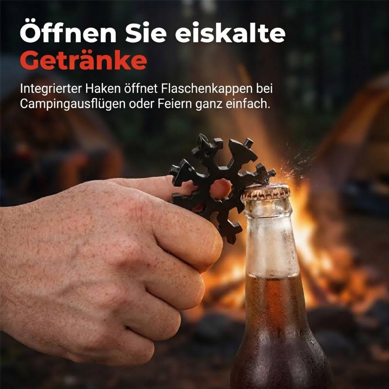 20-in-1 Schneeflocken-Multitool
