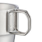 ☕ Foldable Thickened Stainless Steel Water Cup, Indoor & Outdoor Multi-use Drinking Mug