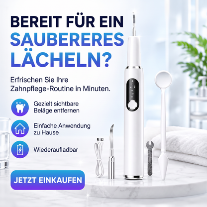 Tragbares Ultraschall-Zahnreinigungs- und Zahnsteinentfernungs-Set
