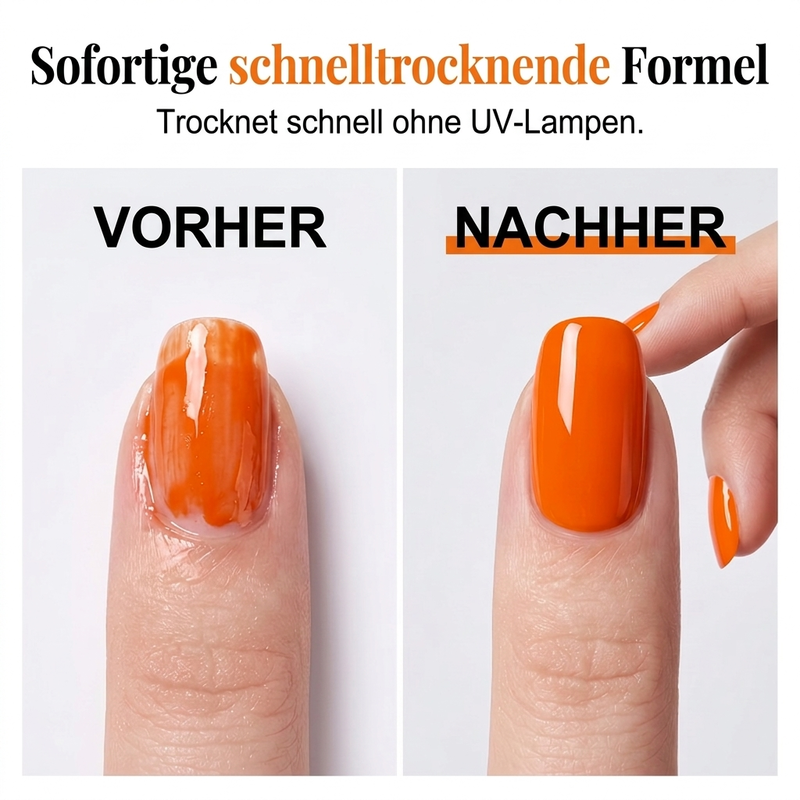 Schnelltrocknendes Halloween-Nagellackstift-Set