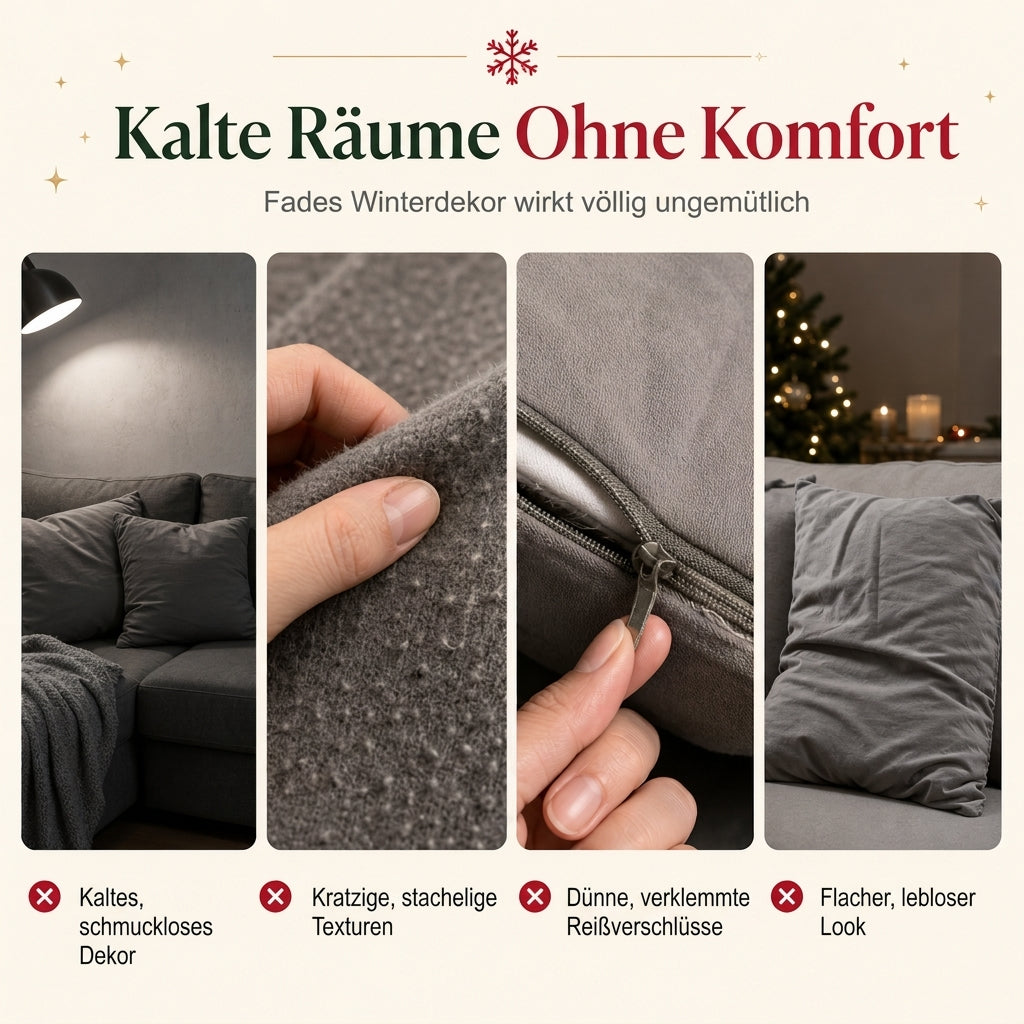 ⏳🔥ZEITLICH BEGRENZT 50% RABATT! ⏰Bestickter Weihnachtsbaum-Kissenbezug mit Schleife (45x45cm) | Dekorativer Kissenbezug für Wohnzimmer-Sofa🎄🧸